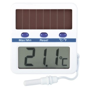 Solar Powered Thermometer