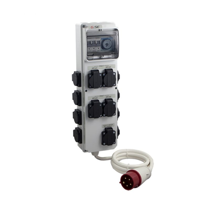 (image for) GSE Timer Box III 12 x 600 W + heating